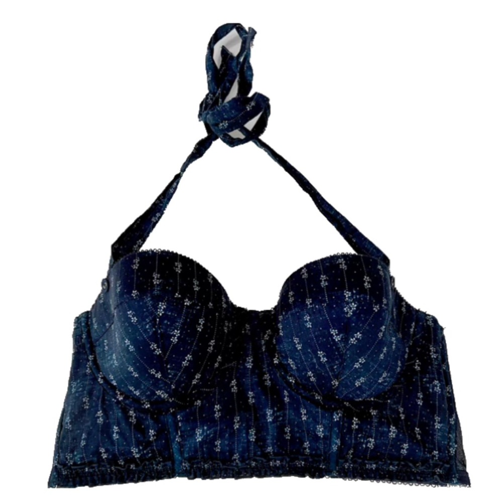Aerie Blue Halter Top